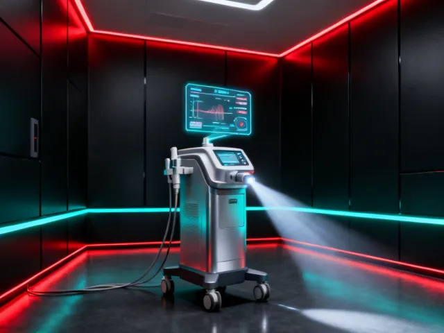 Lumenis next-generation medical laser platform in a modern treatment setting