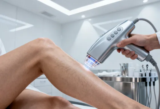 LightSheer diode laser hair removal treatment